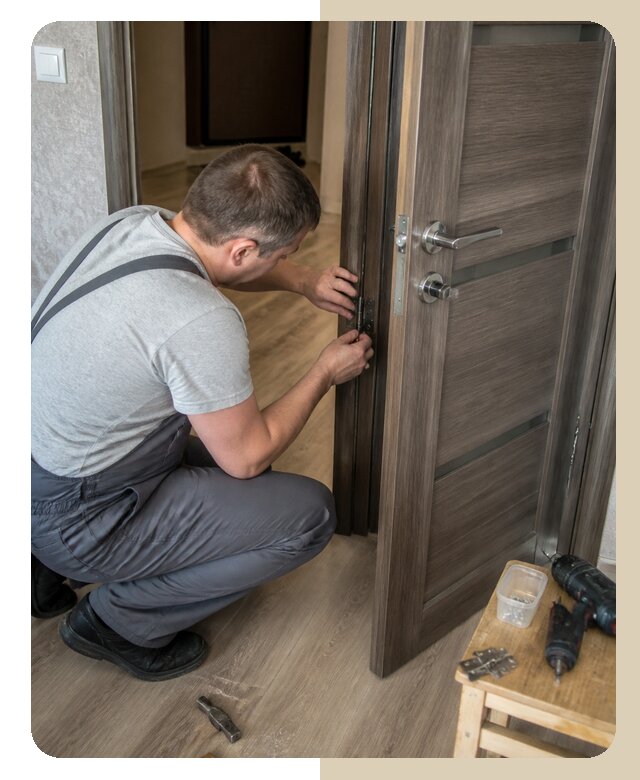 Замена дверных петель в Королёве по цене от 2599 р. | ДвериЛегко-Кор